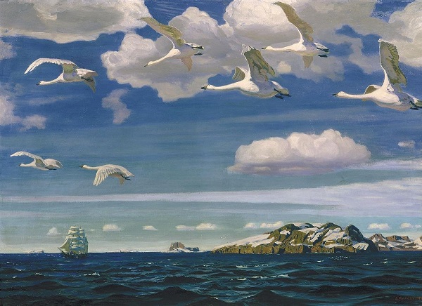 Сочинение по картине А.А. Рылова «В голубом просторе»