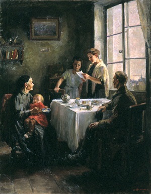Сочинение по картине Н.Н. Ватолиной «Вести с фронта»