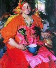Сочинение по картине А. Е. Архипова «Девушка с кувшином»