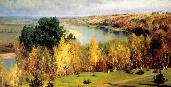 Сочинение по картине В. Д. Поленова «Золотая осень»