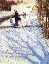 Сочинение по картине И.Э. Грабаря «Мартовский снег»