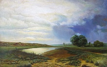 Сочинение по картине Ф. А. Васильева «Мокрый луг»