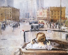 Сочинение по картине Ю.И. Пименова «Новая Москва»