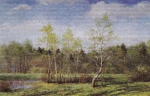 Сочинение по картине В.Г. Никонова «Первая зелень»