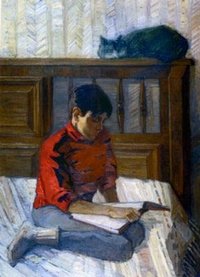 Сочинение по картине О. Белковской «Портрет сына»
