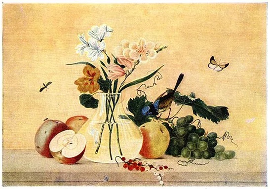 Сочинение по картине Толстого "Цветы, фрукты, птица"