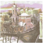 Сочинение в форме дневниковой записи по картине Назаренко "Церковь Вознесения"