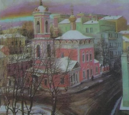 Сочинение в форме дневниковой записи по картине Назаренко "Церковь Вознесения"