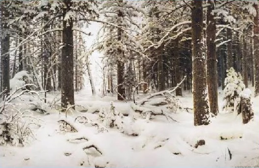 Сочинение по картине Шишкина "Зима"