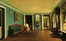 Сочинение по картине К.А. Зеленцова "В комнатах. Гостиная с колоннами на антресолях"