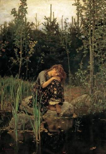 Сочинение по картине В.М. Васнецова "Аленушка"