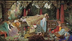 Сочинение по картине В.М. Васнецова "Спящая царевна"