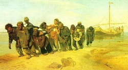 Сочинение по картине И.Е. Репина "Бурлаки на Волге"