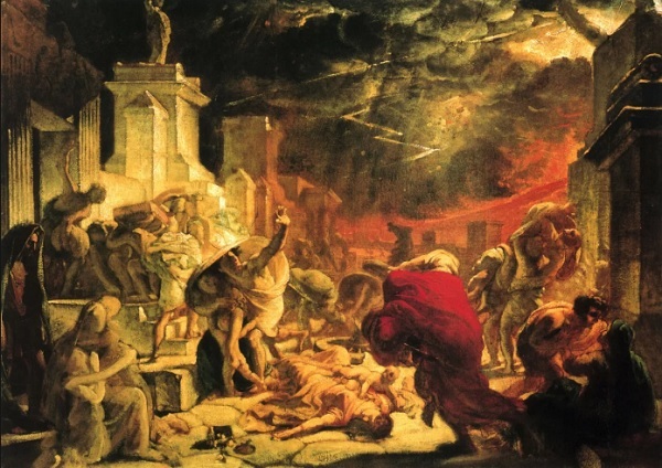Сочинение по картине К.П. Брюллова "Последний день Помпеи"