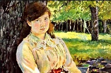 Сочинение по картине В.А. Серова "Девушка, освещенная солнцем"