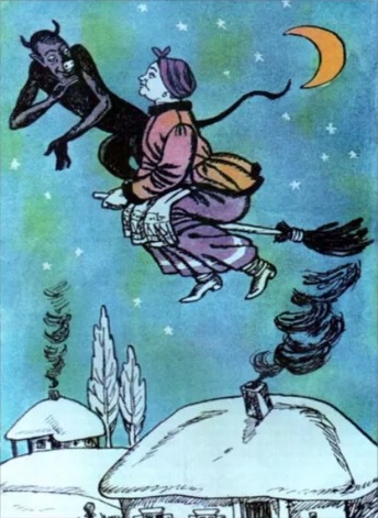 Соединение реального и сказочного в повести Н. В. Гоголя «Ночь перед Рождеством»